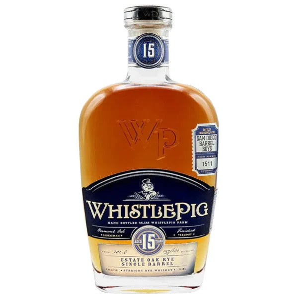 Buy WhistlePig Farm Estate Oak Rye Single Barrel 15 Year