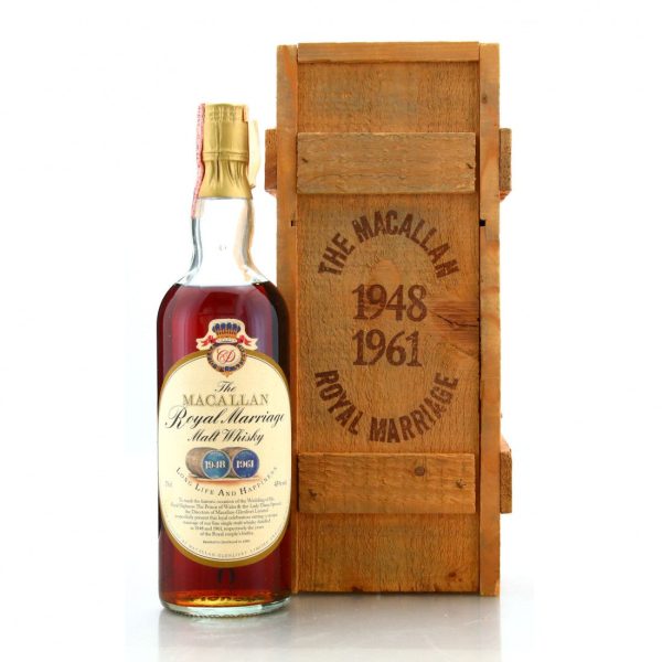 1981 Macallan 1948-1961 Royal Marriage Single Malt Scotch Whisky 750ml