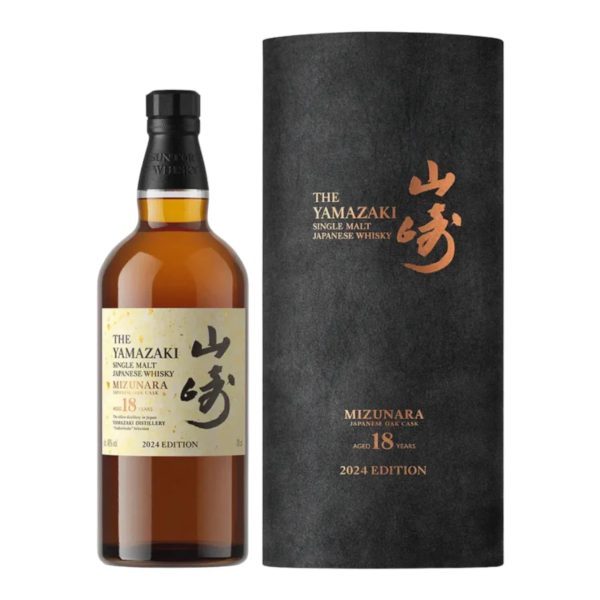 2024 Suntory Yamazaki Mizunara Japanese Oak Cask 18 Year Old Single Ma