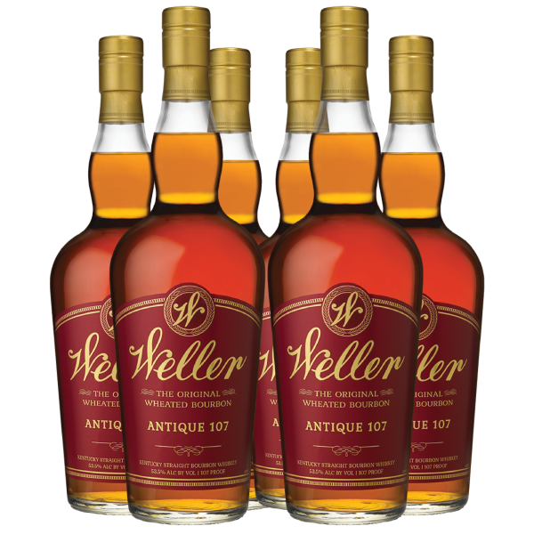 6 - W.L. Weller Antique 107 Bourbon Bundle