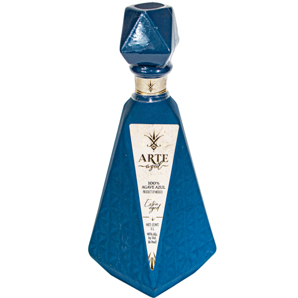 Arte Azul Ceramic Blue Extra Age Anejo Tequila