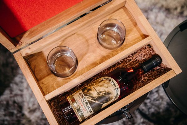 "Best Pappy Ever" Pappy Van Winkle 15 Year Bourbon Handcrafted Gift Box