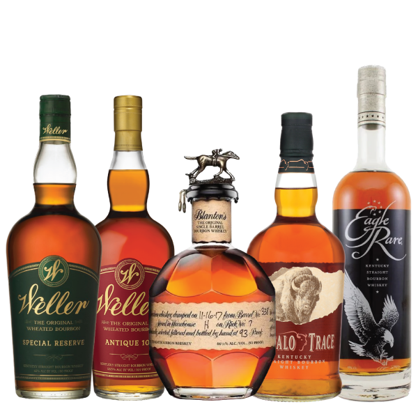 Blanton's, Eagle Rare, Buffalo Trace, and Weller Bundle