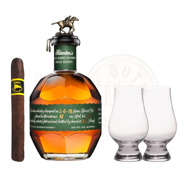 Blanton's Green Label with Glencairn Set