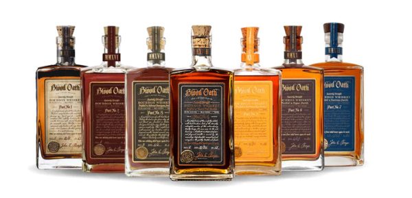 Blood Oath Vertical Set Pack No 1-7 Kentucky Straight Bourbon Whiskey Bundle 750ml 7-Pack - Image 2