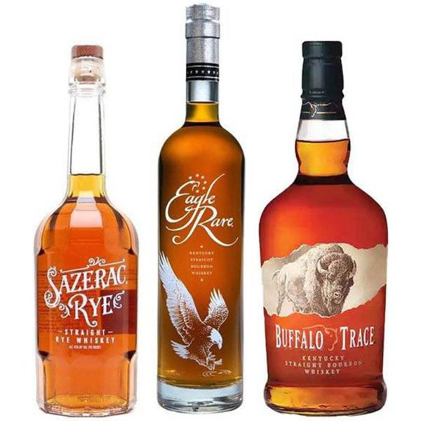 Buffalo Trace, Eagle Rare, & Sazerac Rye Value Bundle