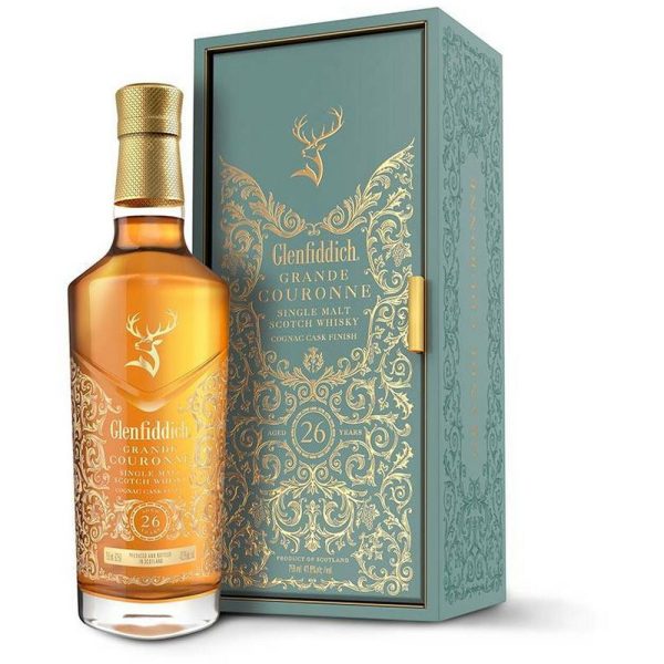 Glenfiddich 26 Year Old Grande Couronne Cognac Finish Speyside Single Malt Scotch Whisky