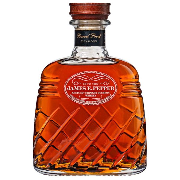 James E. Pepper Decanter Barrel Proof Bourbon