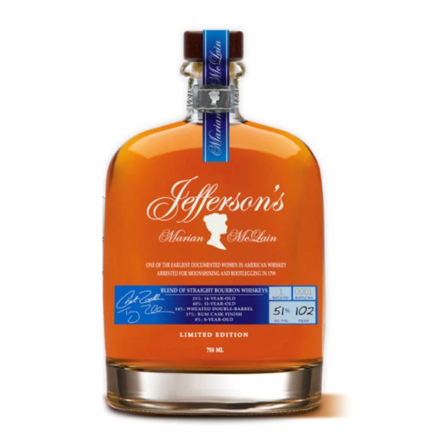 Jefferson’s Marian McLain Bourbon Whiskey