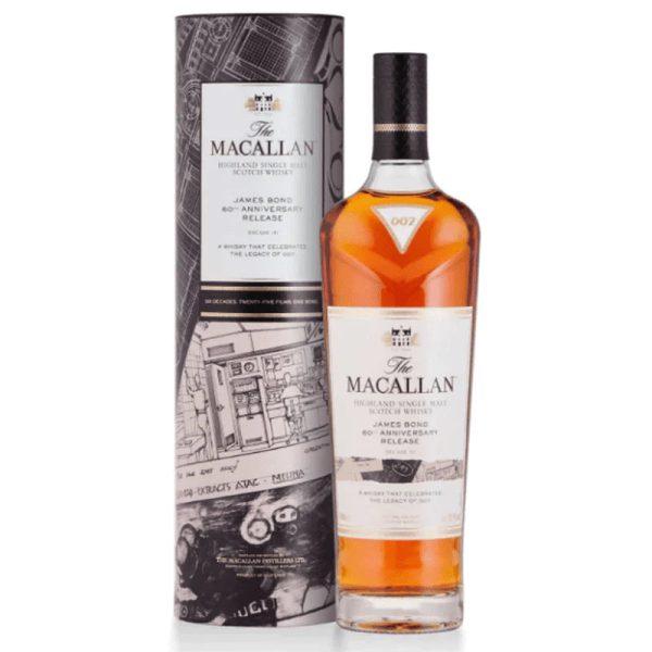 Macallan James Bond 60th Anniversary Decade III Single Malt Scotch Whi