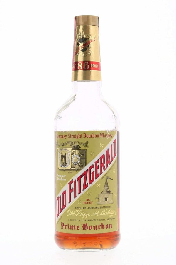 Old Fitzgerald Prime Bourbon Whiskey 86 Proof 6 year Old Low Fill