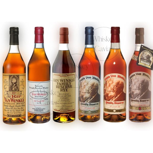 Pappy Van Winkle Complete Family Value Bundle 750 mL