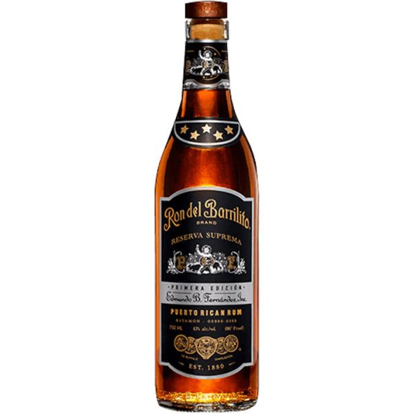 Ron Del Barrilito Aged Rum Five Stars Primera Edicion Reserva Suprema