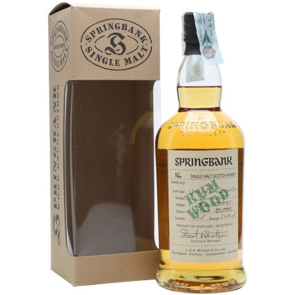 Springbank 1991 16 Year Old Rum Wood