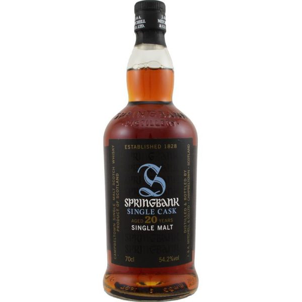 Springbank Single Cask 20 Year Old Scotch