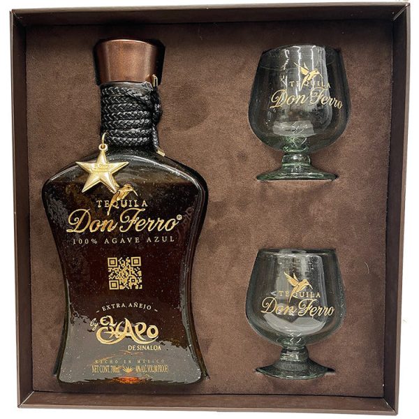 Tequila Don Ferro Extra Anejo Box Set