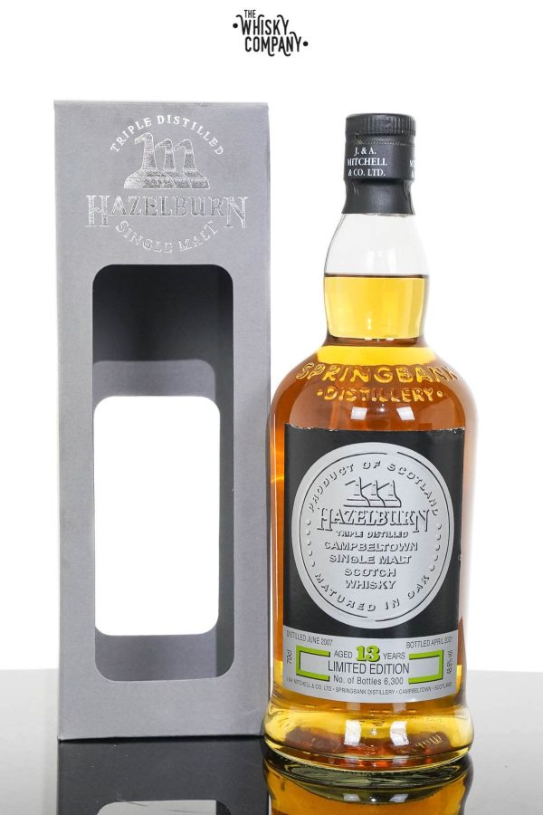 Hazelburn 2007 Aged 13 Years Campbeltown Single Malt Scotch Whisky – Oloroso Sherry Cask Matured 2021 Release (700ml)