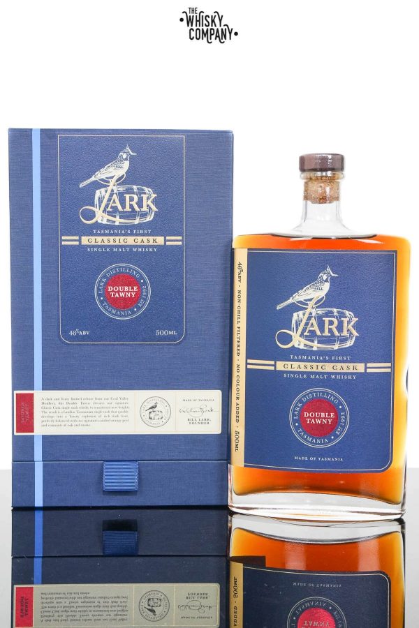 Lark Double Tawny Tasmanian Single Malt Whisky (500ml)