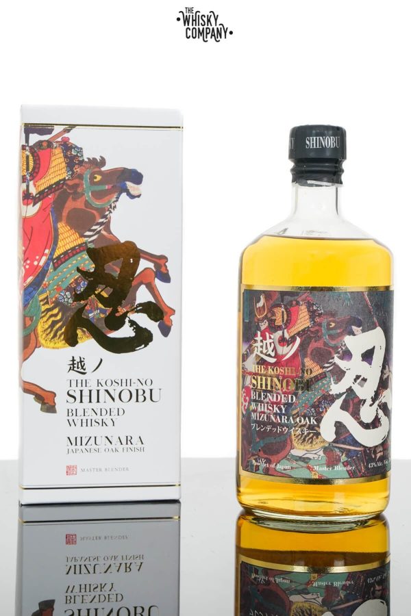 The Koshi-No Shinobu Blended Japanese Whisky – Mizunara Oak (700ml)