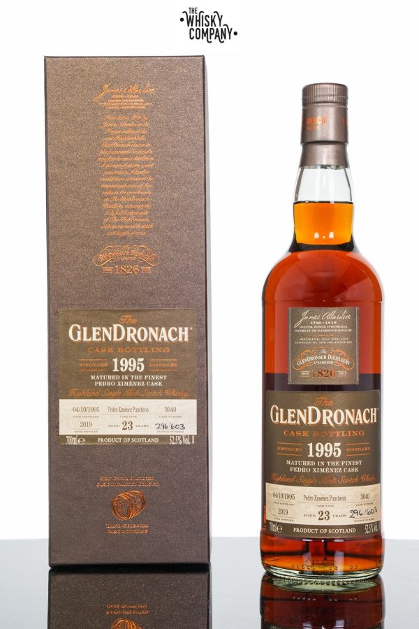 GlenDronach 1995 Aged 23 Years Single Malt Scotch Whisky – Cask 3040 (700ml)