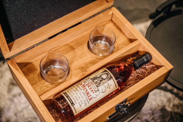 "World's Best Mom" Old Rip Van Winkle 10 Year Bourbon Handcrafted Mother's Day or Birthday Gift Box