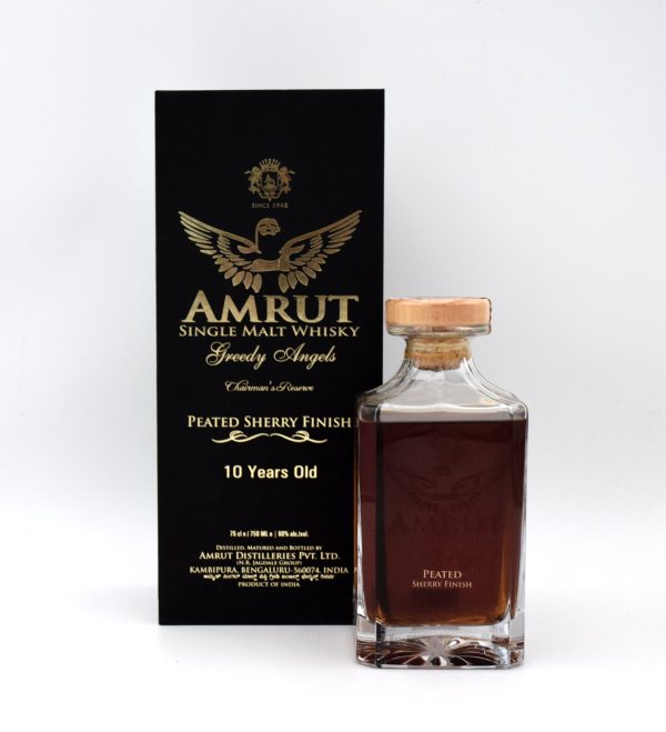 Amrut 'Greedy Angels' Chairmans Reserve Peated Sherry Finish 10 Year Single Malt - Image 3