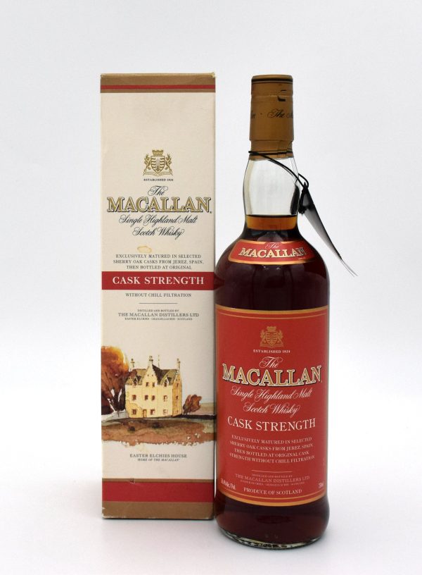 Macallan Cask Strength Scotch Whisky (Red Label) - Image 3